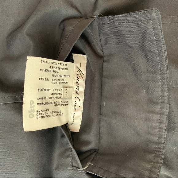 Kenneth Cole Black Down Winter jacket women’s Large - Picture 3 of 6
